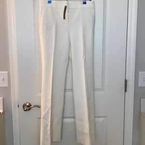 White pants, size 6, J. Crew